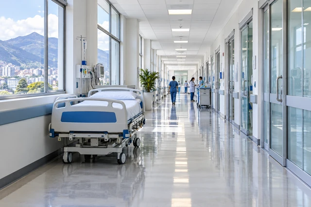 Instalaciones de un hospital